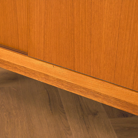 Swedish bookshelf in teak by B. Fridhagen for Bodafors