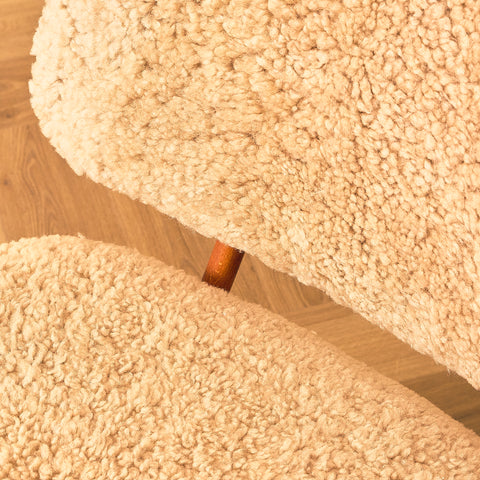 Swedish armchair in beech, model ”TeVe” by Alf Svensson for Studio Ljungs Industrier
