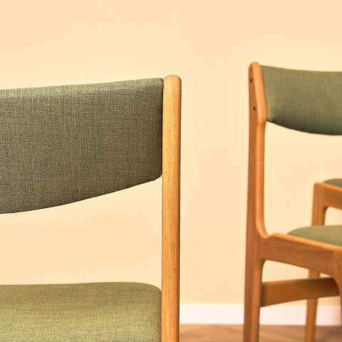 Erik Buch Oak Dining Chair for Nova Stolefabrik
