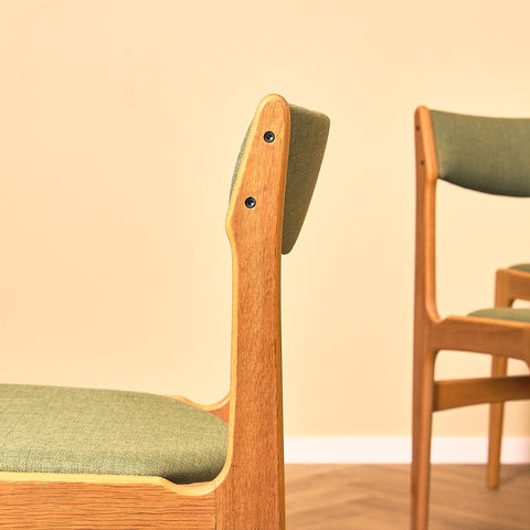 Erik Buch Oak Dining Chair for Nova Stolefabrik