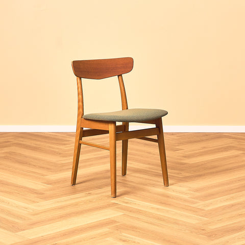 Findahl Møsbol Dining Chair in Teak and Beech