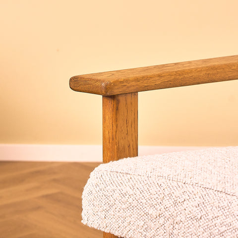 Swedish armchairs in oak by Yngve Ekström for Swedese