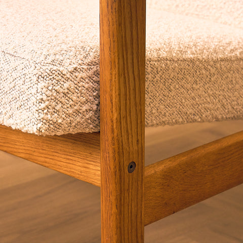 Swedish armchairs in oak by Yngve Ekström for Swedese