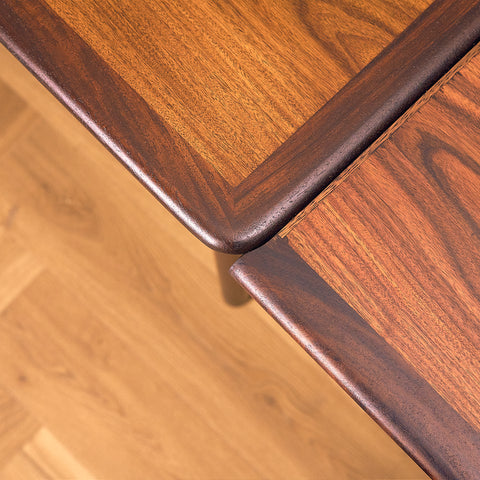 Danish dining table in Santos rosewood