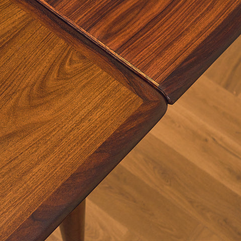 Danish dining table in Santos rosewood