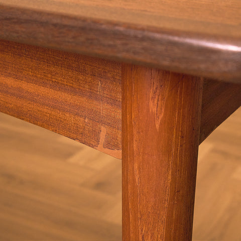 Danish dining table in teak