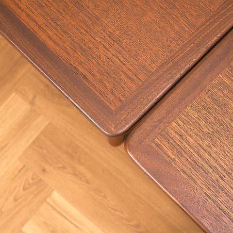Danish dining table in teak