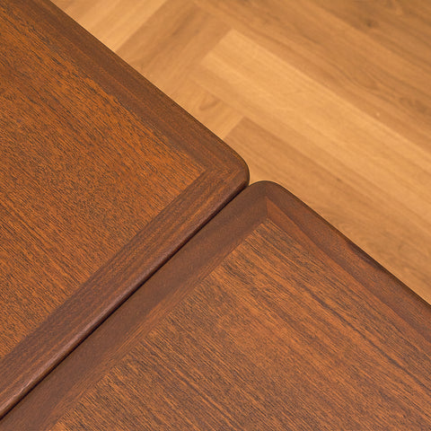 Danish dining table in teak