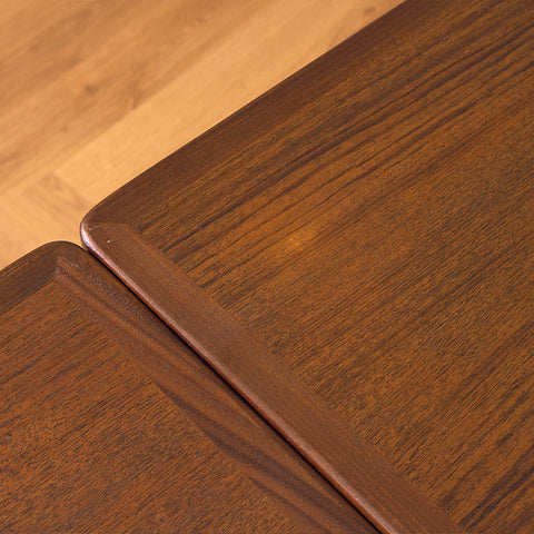 Danish dining table in teak