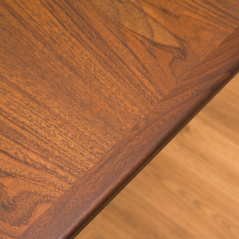 Danish dining table in teak