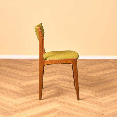 Danish set of 4 dining chairs by Erik Buch for Nova Stolefabrik