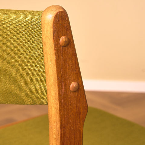 Danish set of 4 dining chairs by Erik Buch for Nova Stolefabrik