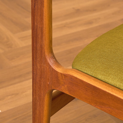 Danish set of 4 dining chairs by Erik Buch for Nova Stolefabrik