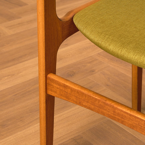 Danish set of 4 dining chairs by Erik Buch for Nova Stolefabrik