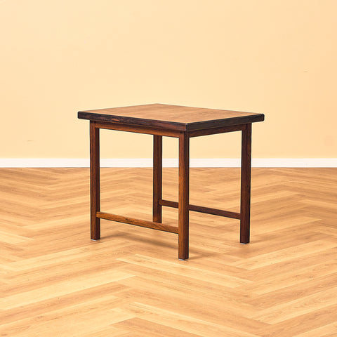 Swedish side table in Santos rosewood by Allbo Möbler AB in Dio