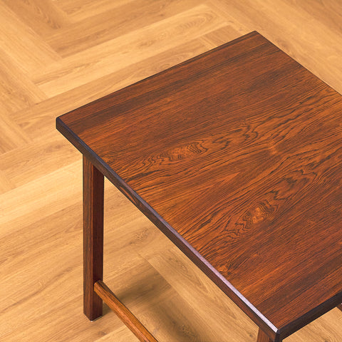 Swedish side table in Santos rosewood by Allbo Möbler AB in Dio
