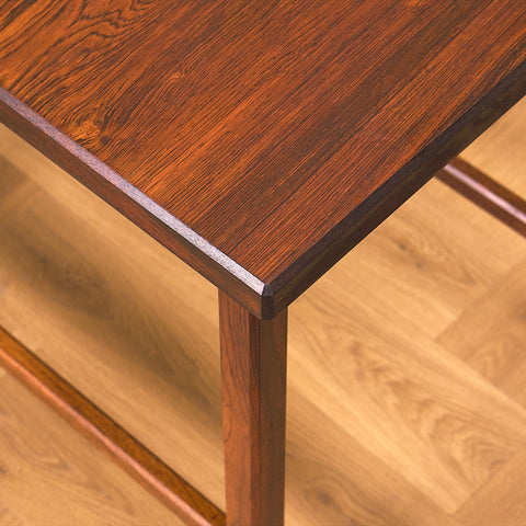 Swedish side table in Santos rosewood by Allbo Möbler AB in Dio