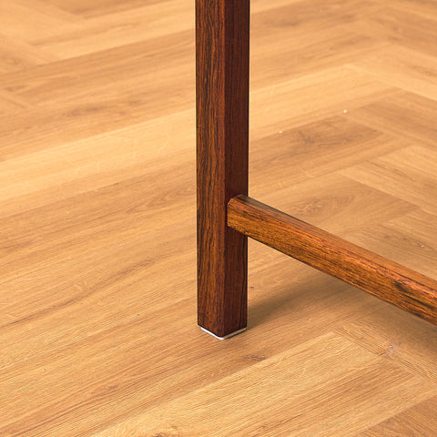 Swedish side table in Santos rosewood by Allbo Möbler AB in Dio