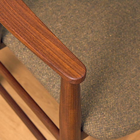 Danish dining armchairs in walnut 'model 213' by Thomas Harlev for Farstrup