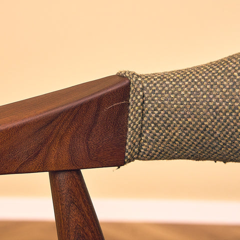 Danish dining armchairs in walnut 'model 213' by Thomas Harlev for Farstrup