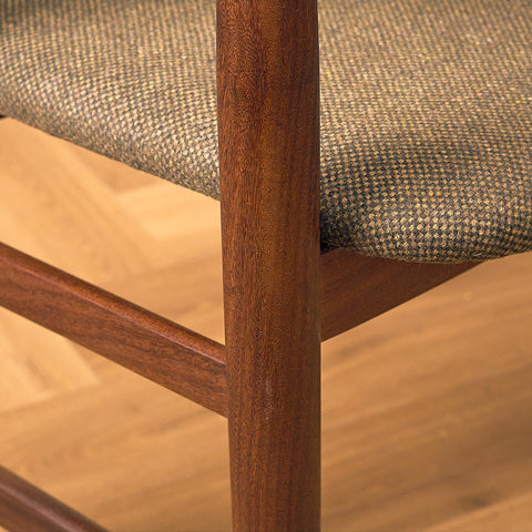 Danish dining armchairs in walnut 'model 213' by Thomas Harlev for Farstrup