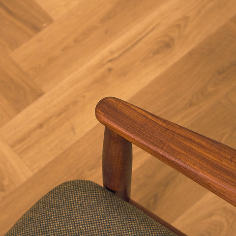 Danish dining armchairs in walnut 'model 213' by Thomas Harlev for Farstrup