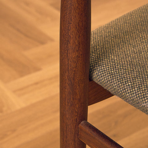 Danish dining armchairs in walnut 'model 213' by Thomas Harlev for Farstrup