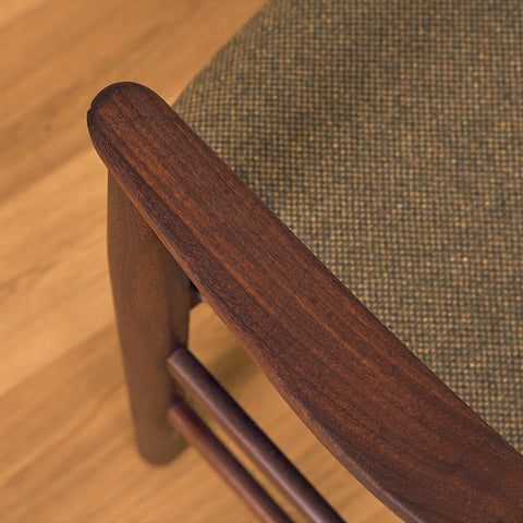 Danish dining armchairs in walnut 'model 213' by Thomas Harlev for Farstrup
