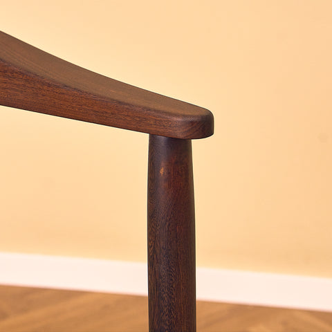 Danish dining armchairs in walnut 'model 213' by Thomas Harlev for Farstrup