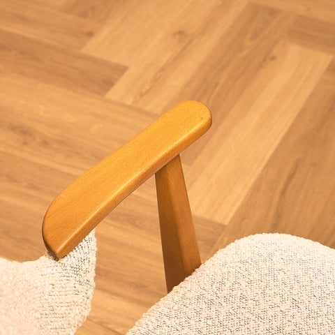 Swedish armchair in beech