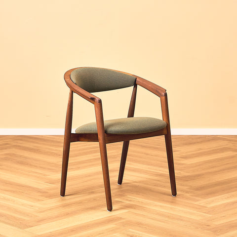 Danish dining armchair in walnut
