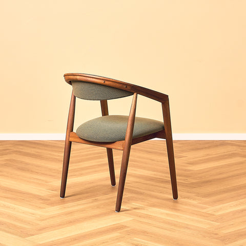 Danish dining armchair in walnut