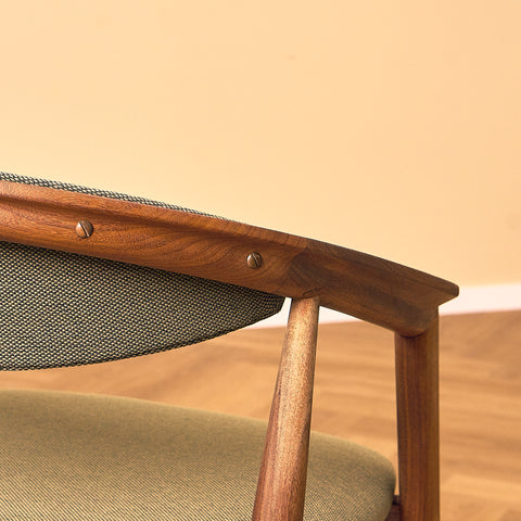 Danish dining armchair in walnut
