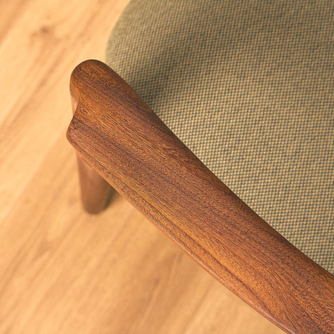 Danish dining armchair in walnut