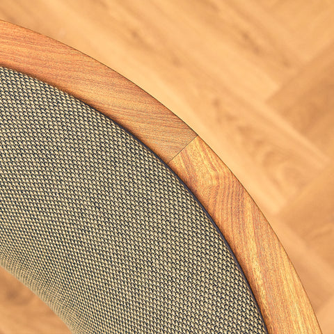 Danish dining armchair in walnut