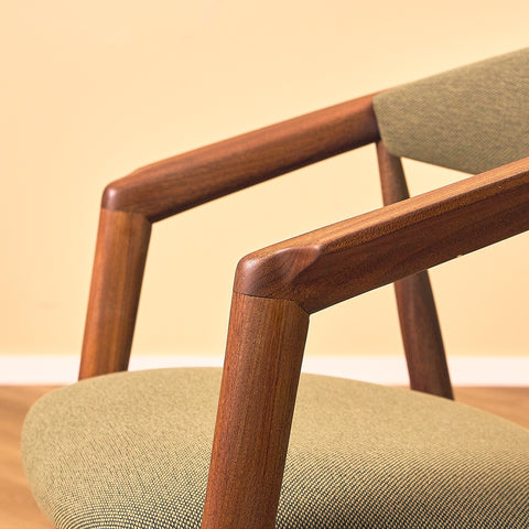 Danish dining armchair in walnut