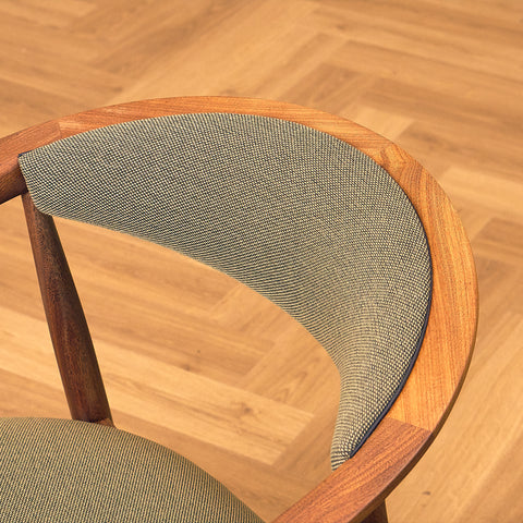 Danish dining armchair in walnut