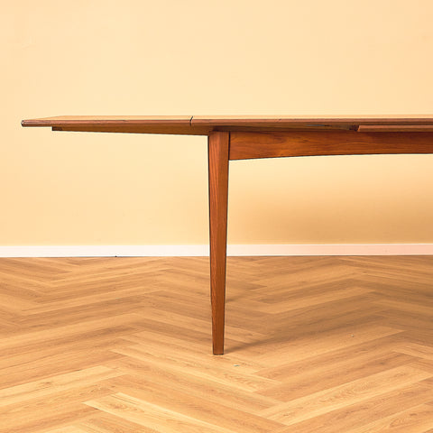 Dark Teak Extendable Dining Table