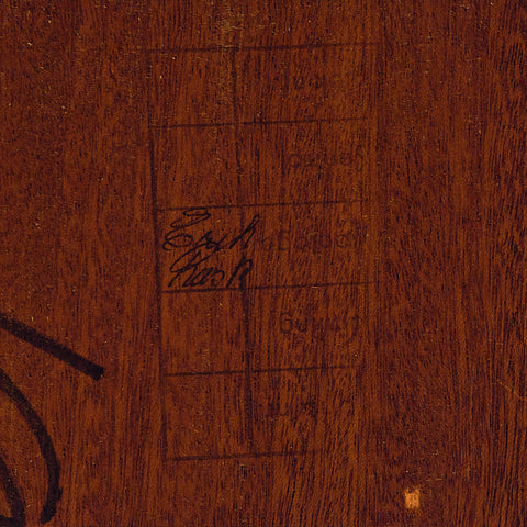 Dark Teak Extendable Dining Table