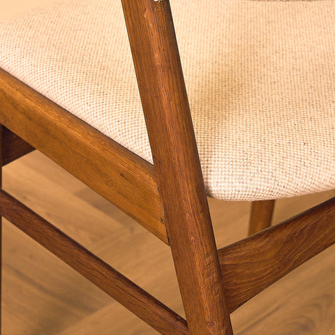 Danish dining chairs by Høng Stolefabrik