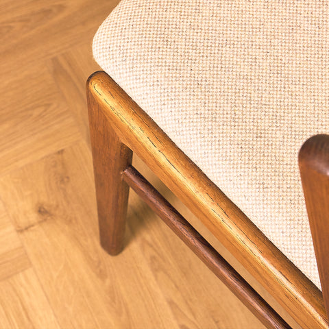 Danish dining chairs by Høng Stolefabrik