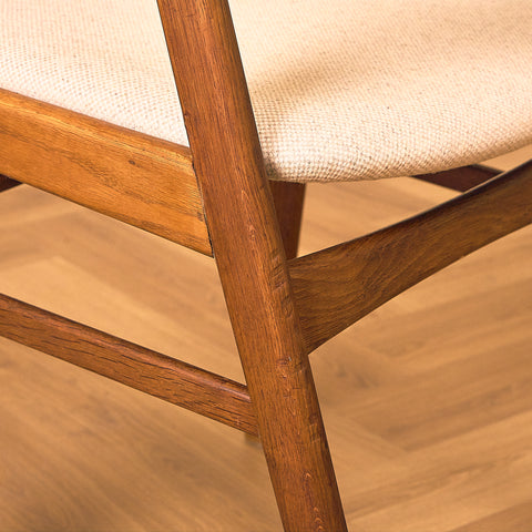 Danish dining chairs by Høng Stolefabrik