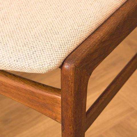 Danish dining chairs by Høng Stolefabrik