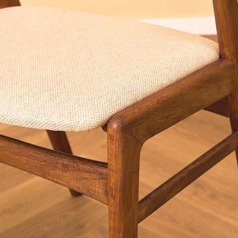 Danish dining chairs by Høng Stolefabrik