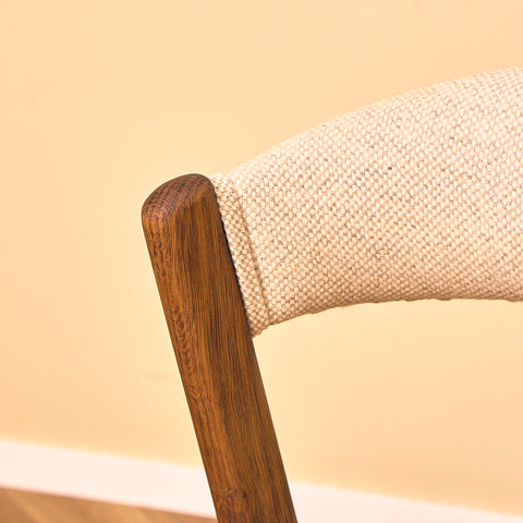Danish dining chairs by Høng Stolefabrik