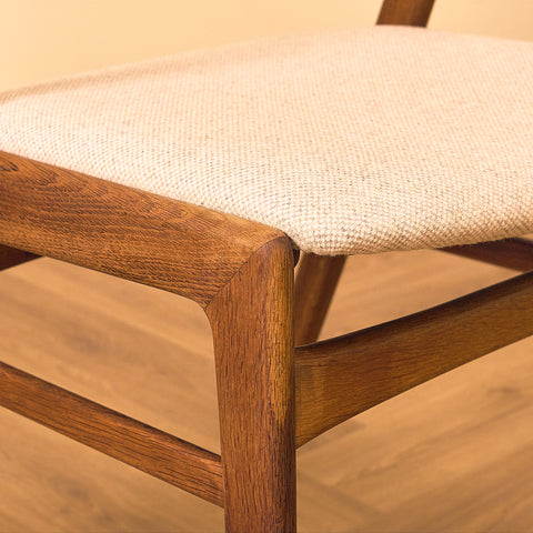 Danish dining chairs by Høng Stolefabrik