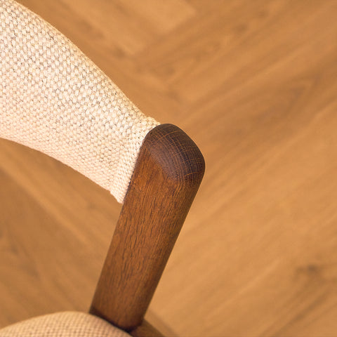 Danish dining chairs by Høng Stolefabrik