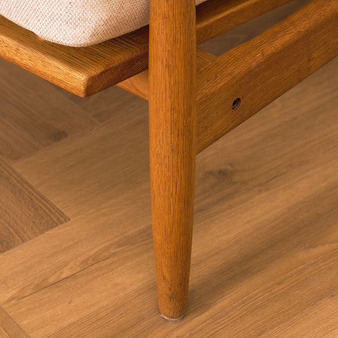Swedish armchairs "Kolding" in solid oak by Erik Wörtz for IKEA