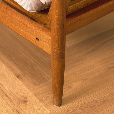 Swedish armchairs "Kolding" in solid oak by Erik Wörtz for IKEA