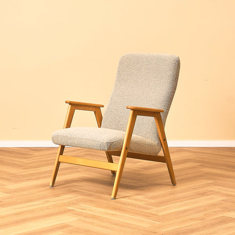 Swedish armchairs in solid beech